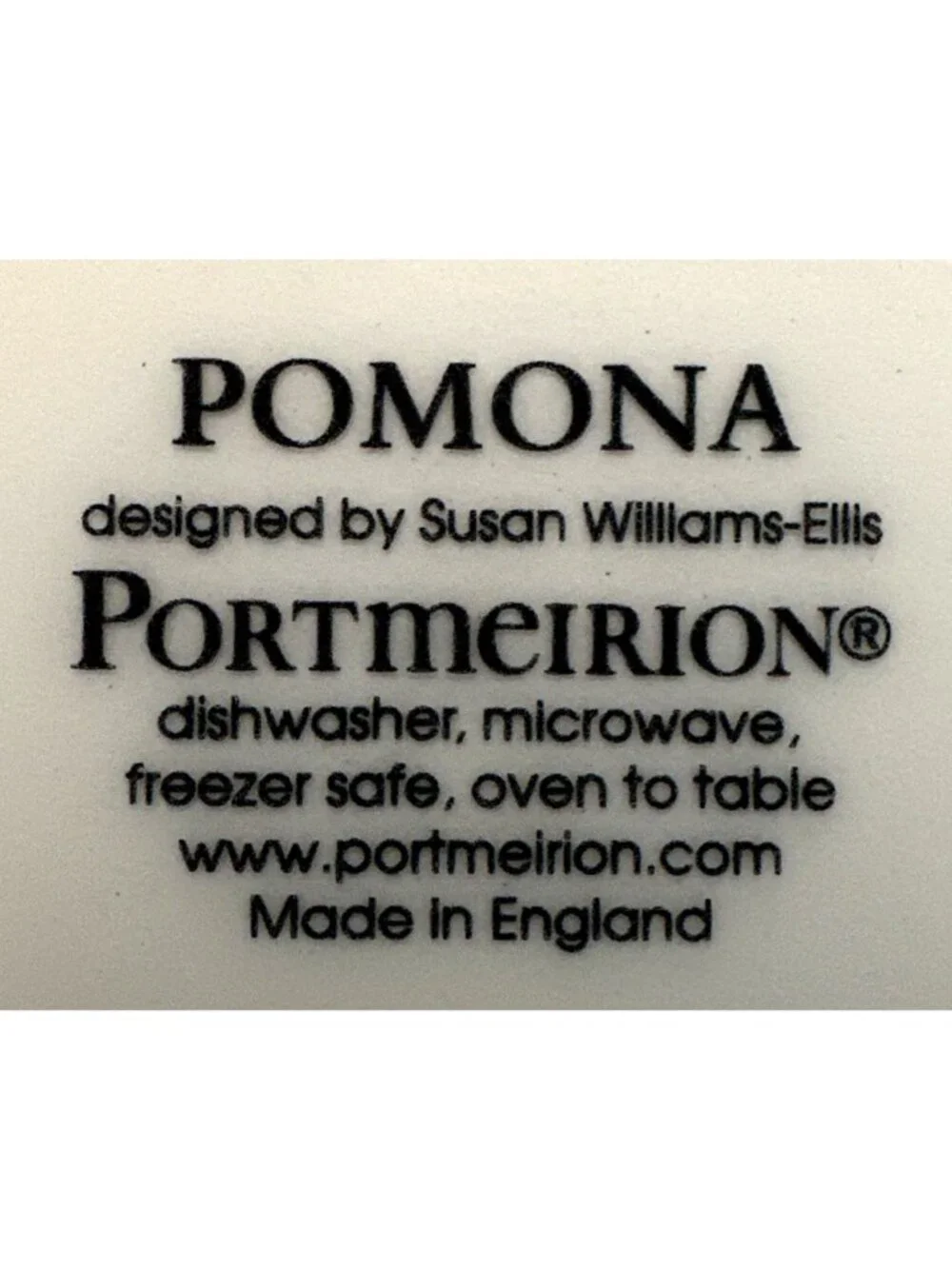 Portmeirion Pomona Dinner Plate The Teinton Squash Pear 10.5